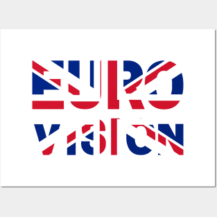 Eurovision - United Kingdom Posters and Art